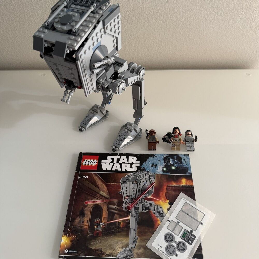 Lego Star Wars 2016 Rogue One AT-ST Walker 75153 Complete Retired Set